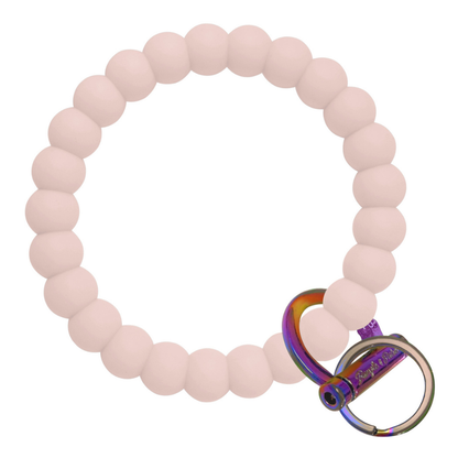 Bubble Bangle Bracelet Key Ring EARLY ACCESS Bubble – Ballet Slipper Pink (SEASONAL COLOR) Rainbow