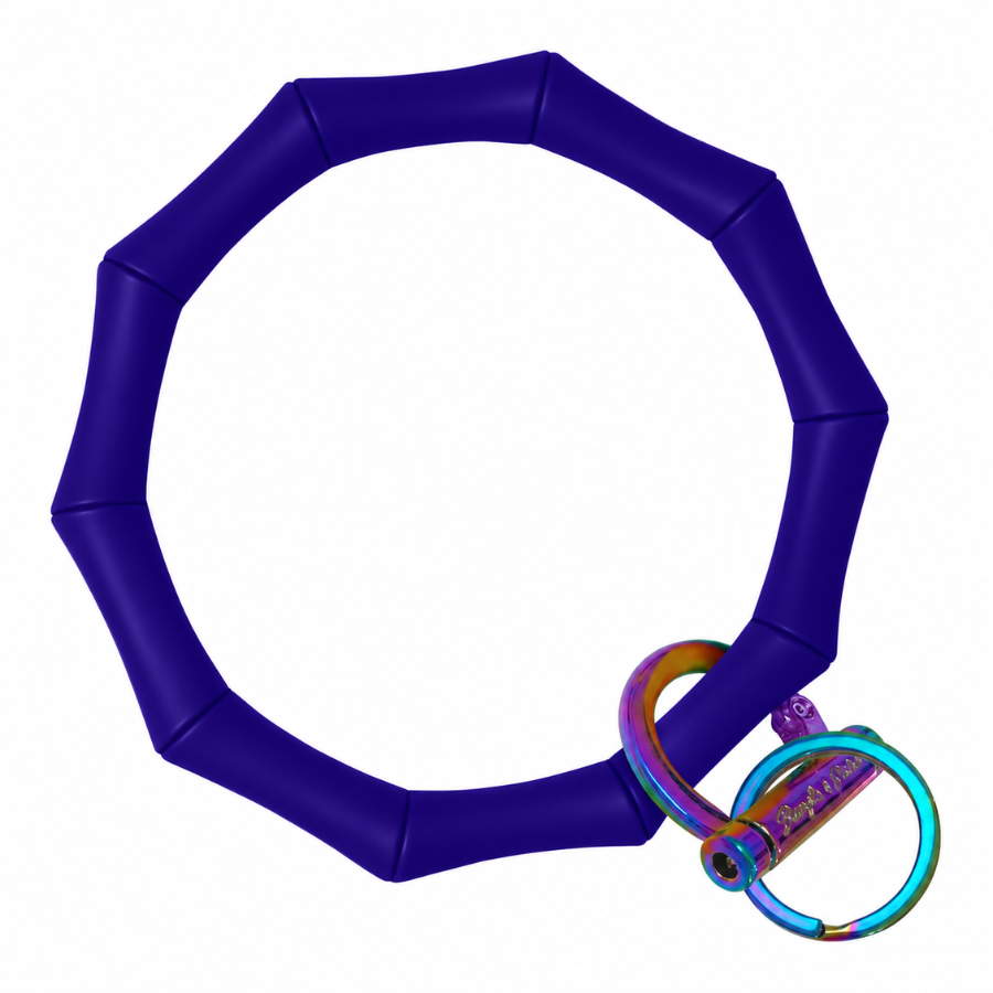 Bamboo Bangle Bracelet Key Ring EARLY ACCESS Bamboo - Iris (SEASONAL COLOR) Rainbow