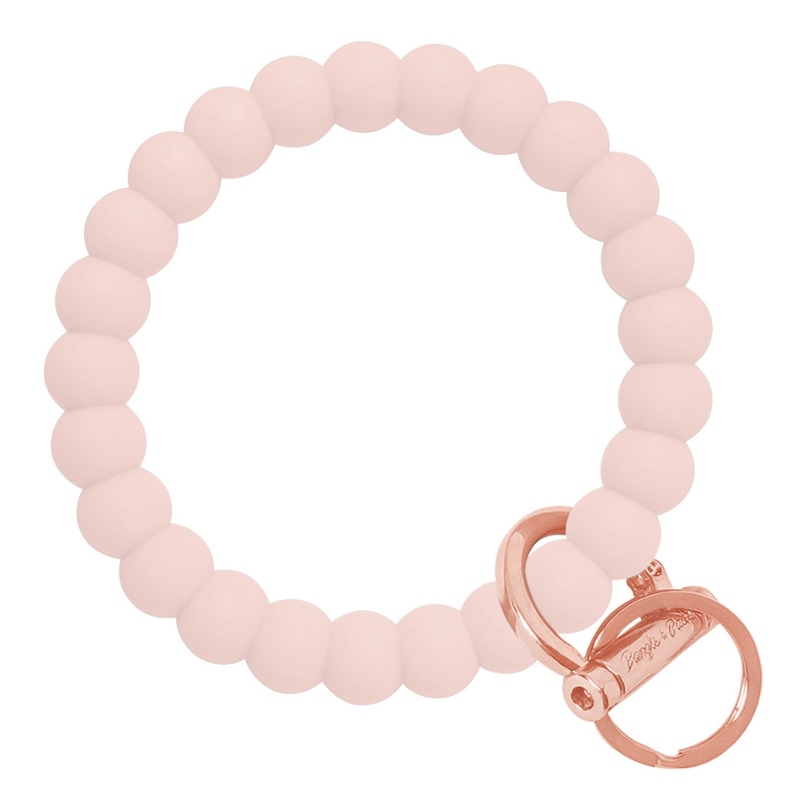 Bubble Bangle Bracelet Key Ring EARLY ACCESS Bubble – Ballet Slipper Pink (SEASONAL COLOR) Rose Gold