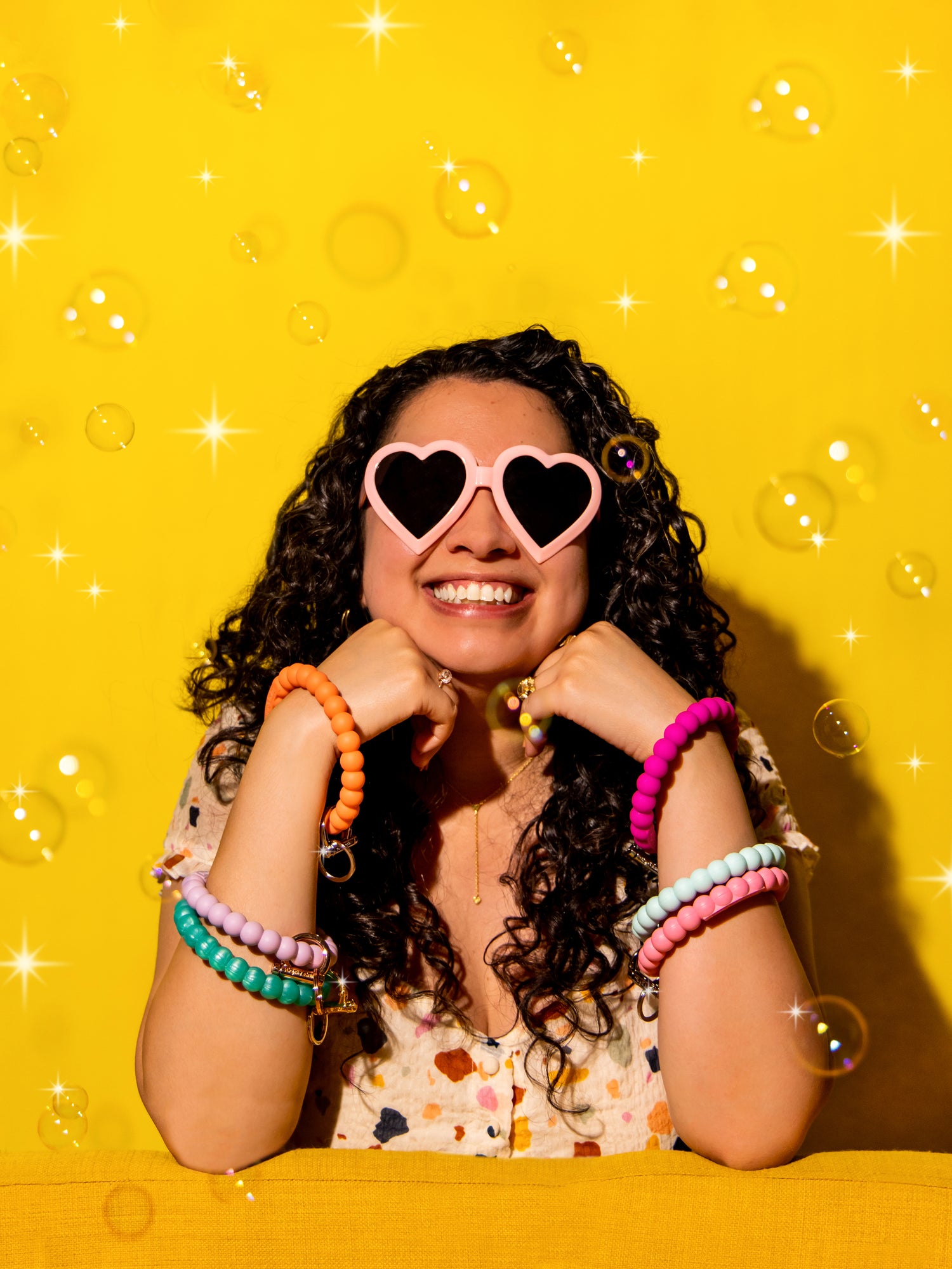 Custom Bracelet Key Ring Bangle & Babe Bracelet Key Ring