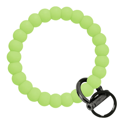 Bubble Bangle Bracelet Key Ring Bubble - Green Tea Black