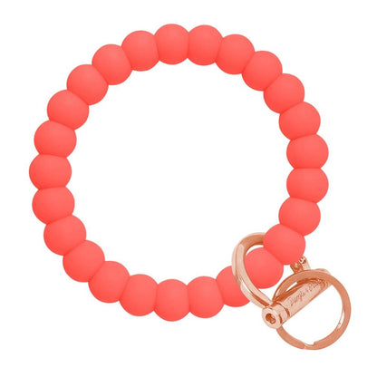 Bubble Bangle Bracelet Key Ring Bubble - Beacon Rose Gold