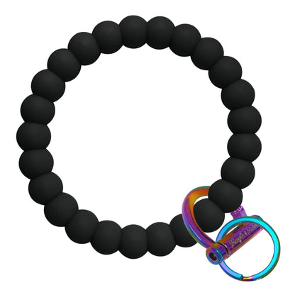 Bubble Bangle Bracelet Key Ring EARLY ACCESS Bubble – Black Rainbow