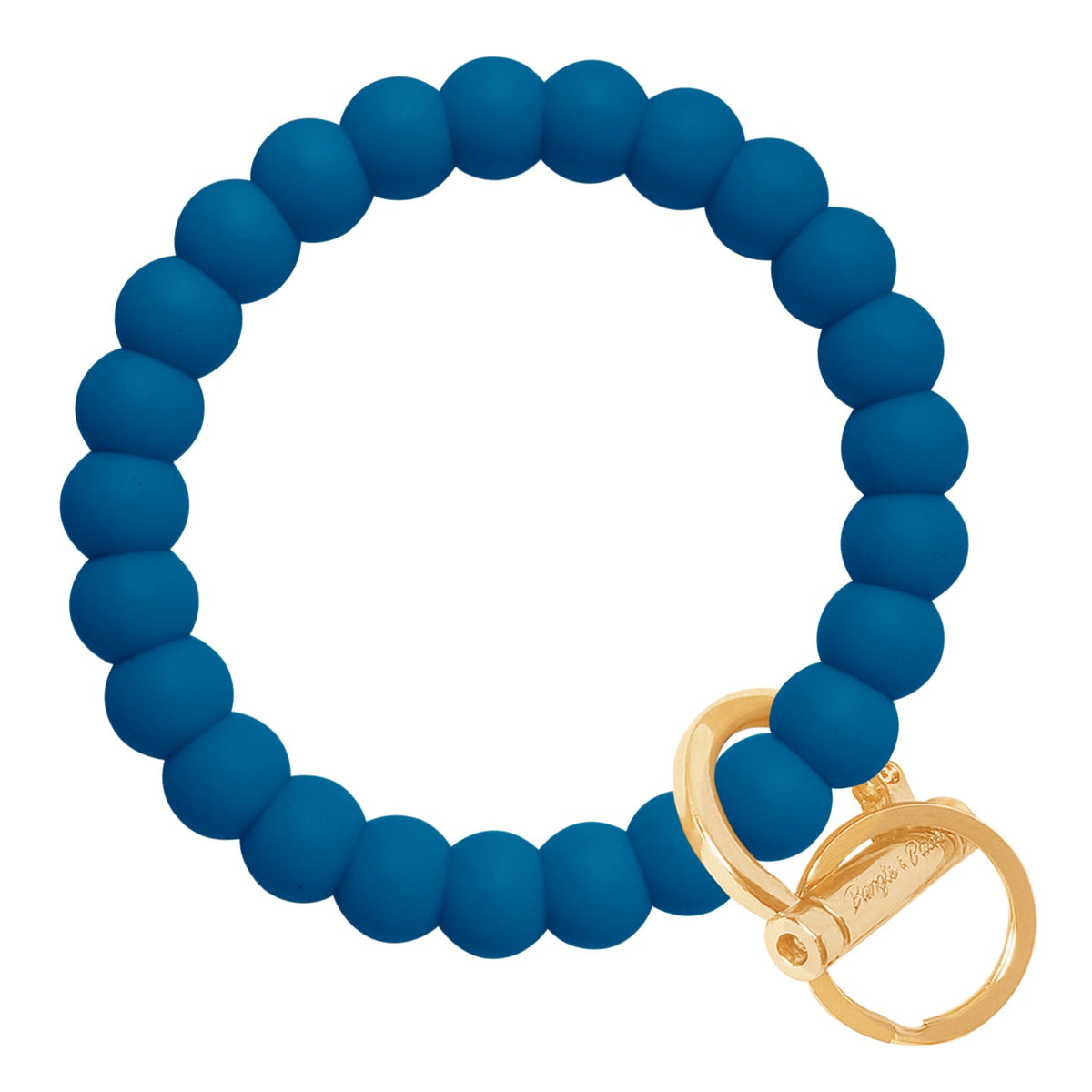 Bubble Bangle Bracelet Key Ring EARLY ACCESS Bubble – Indigo Blue Gold