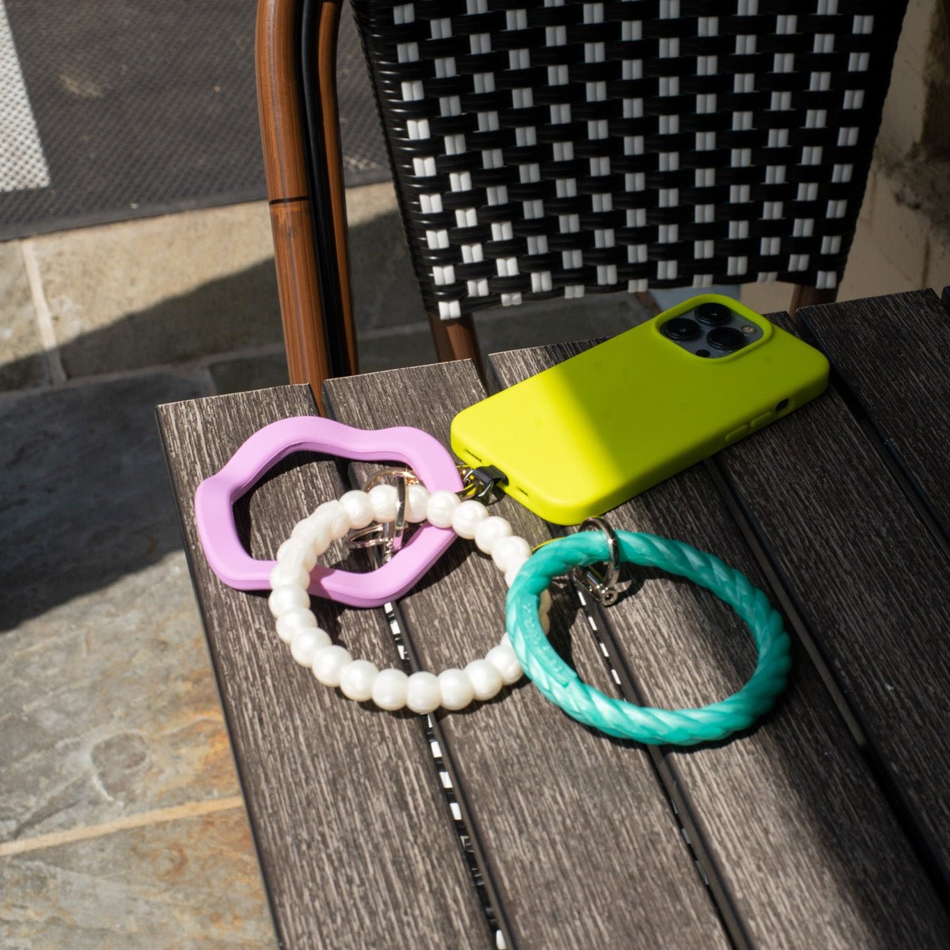 MYSTERY Bangle Bracelet Key Ring