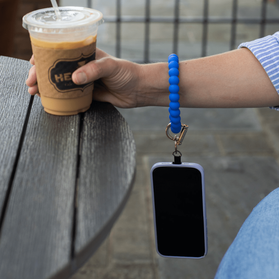 Bubble Bangle Bracelet Key Ring