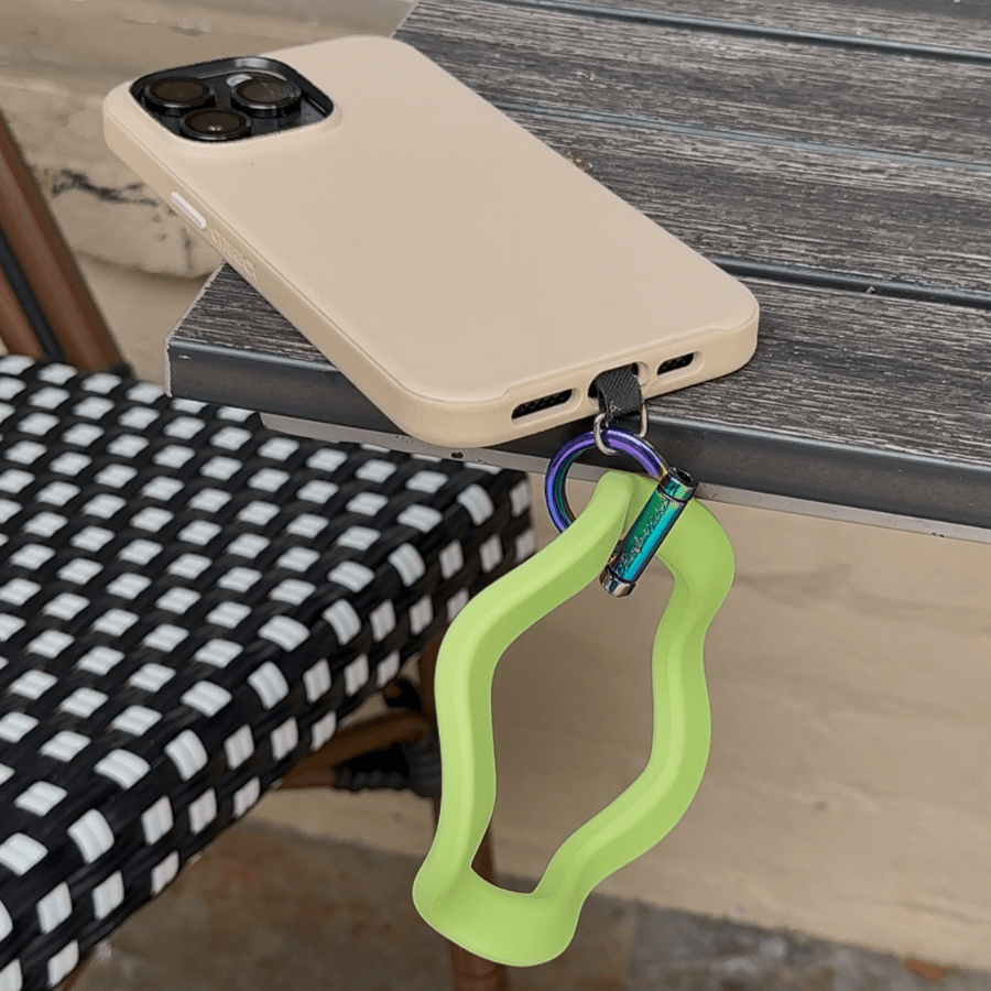Wavy Bracelet Key Ring