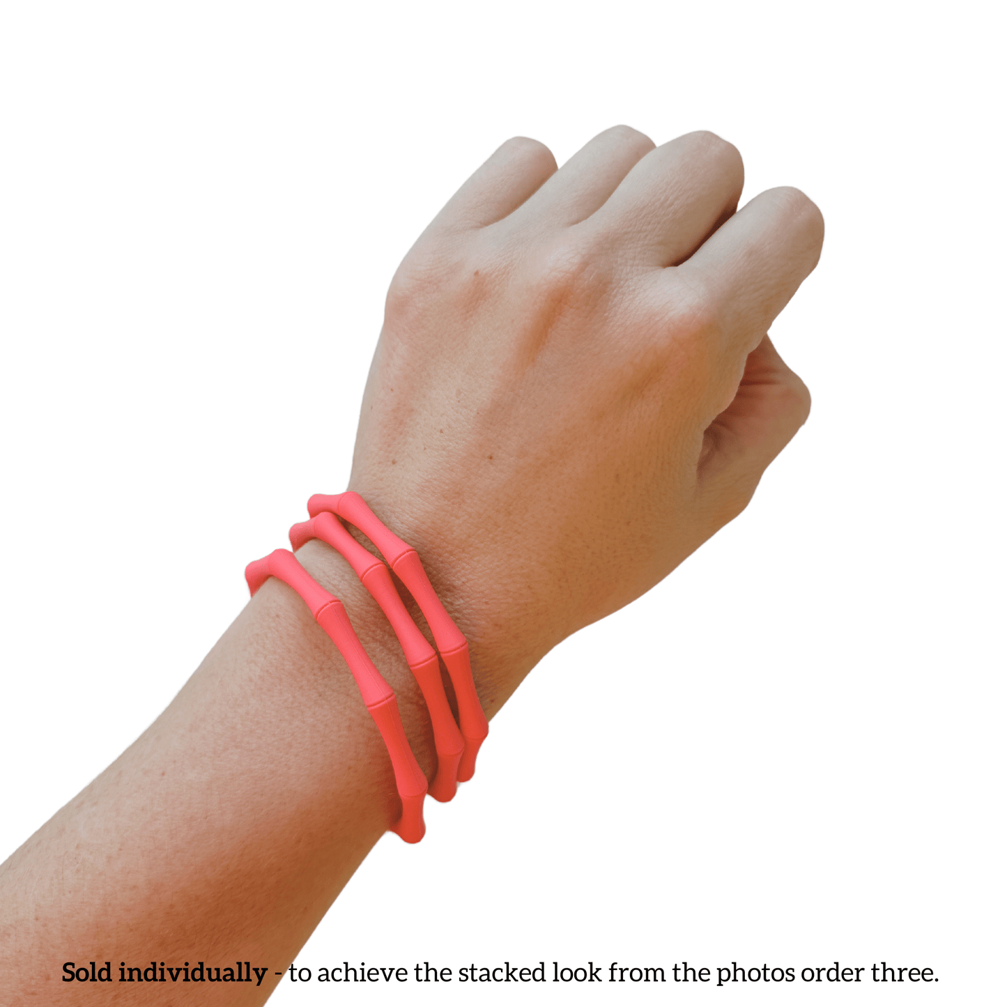 Waterproof Bamboo Bracelets - sold individually - Bangle & Babe Bracelet Key Ring