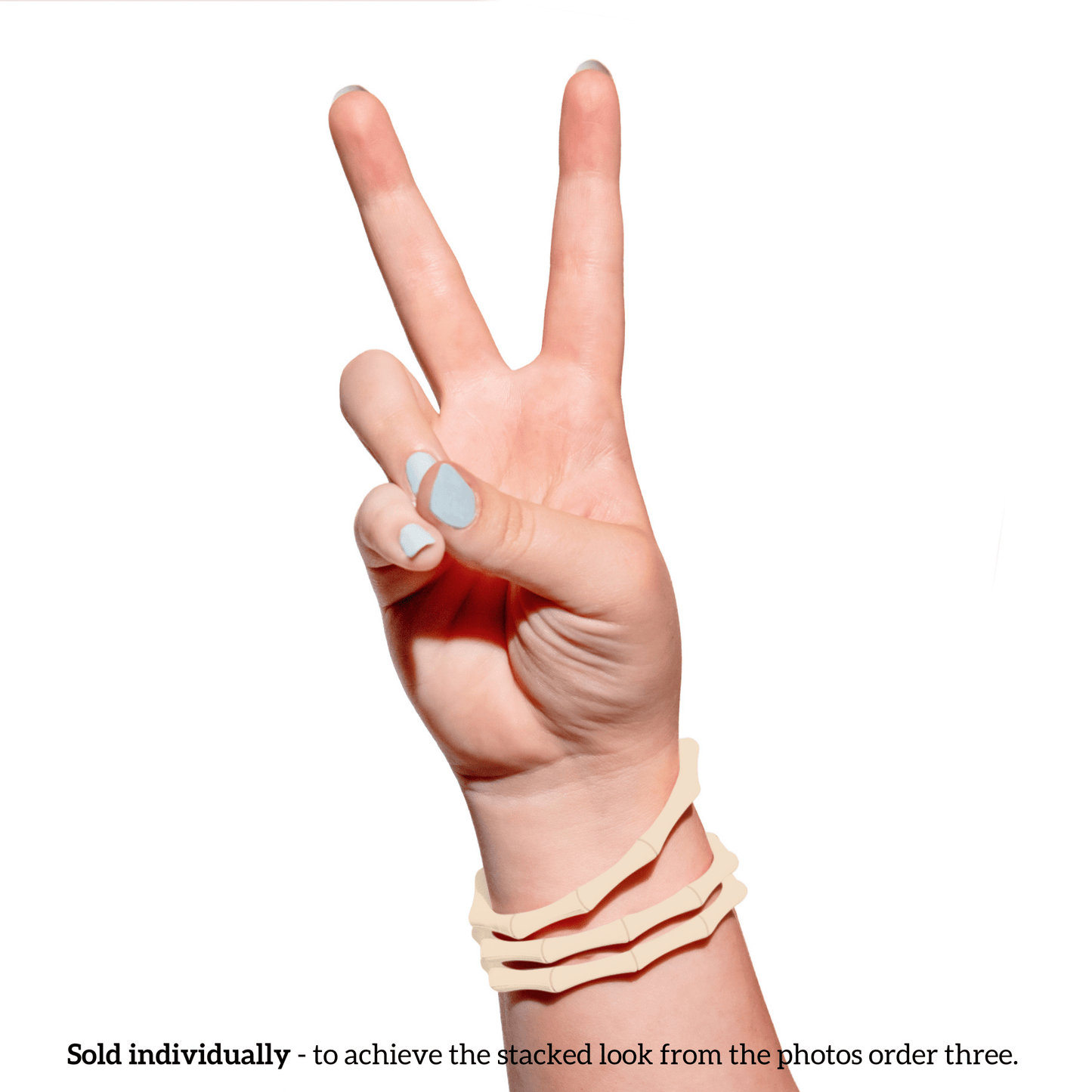 Waterproof Bamboo Bracelets - sold individually - Bangle & Babe Bracelet Key Ring