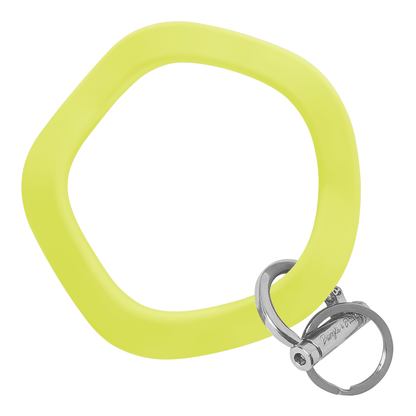 Wavy Bracelet Key Ring Wavy - Green Zest