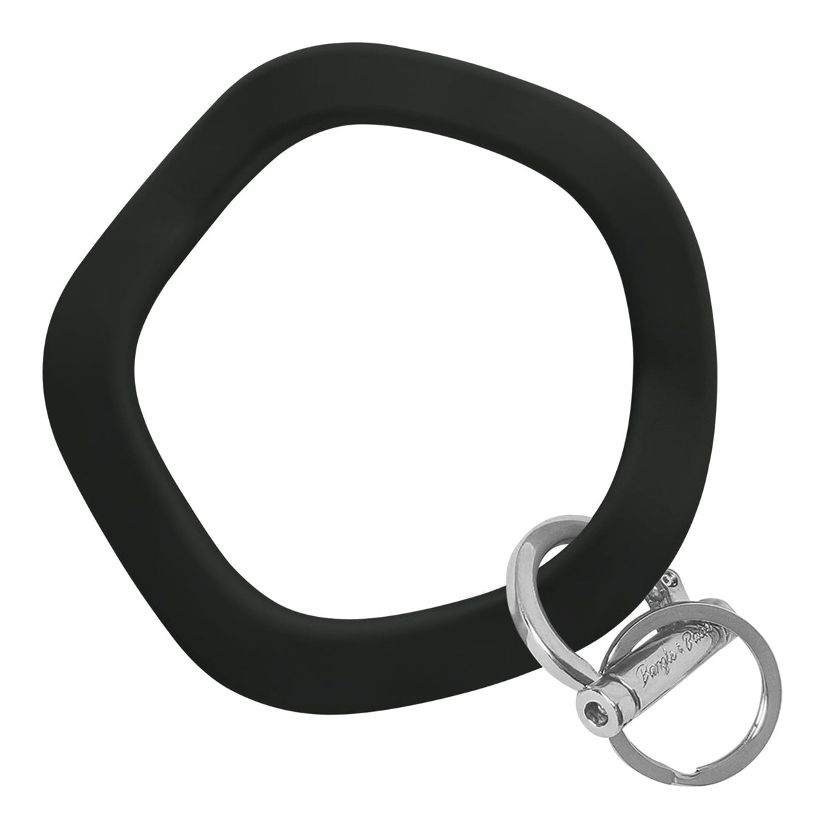 Wavy Bracelet Key Ring EARLY ACCESS Wavy - Black Silver
