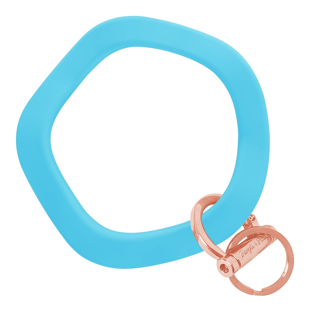Wavy Bracelet Key Ring EARLY ACCESS Wavy - Surf Rose Gold