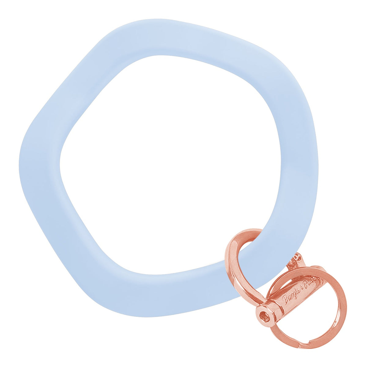 Wavy Bracelet Key Ring EARLY ACCESS Wavy - Cloud Rose Gold