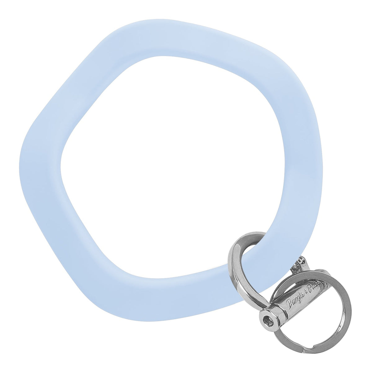 Wavy Bracelet Key Ring EARLY ACCESS Wavy - Cloud Silver