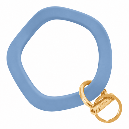 Wavy Bracelet Key Ring EARLY ACCESS Wavy - Slate Blue (SEASONAL COLOR) Gold