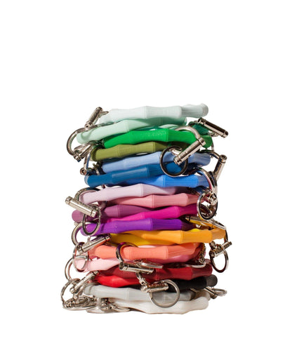 Bamboo Bangle Bracelet Key Ring