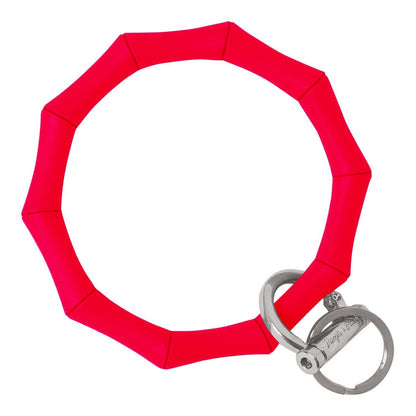 Bamboo Bangle Bracelet Key Ring