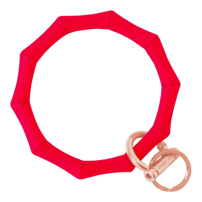 Bamboo Bangle Bracelet Key Ring