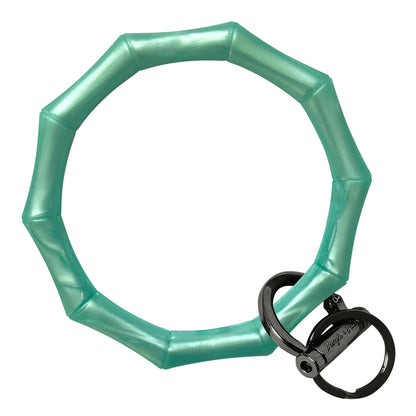 Bamboo Bangle Bracelet Key Ring Bamboo – Army Green Black