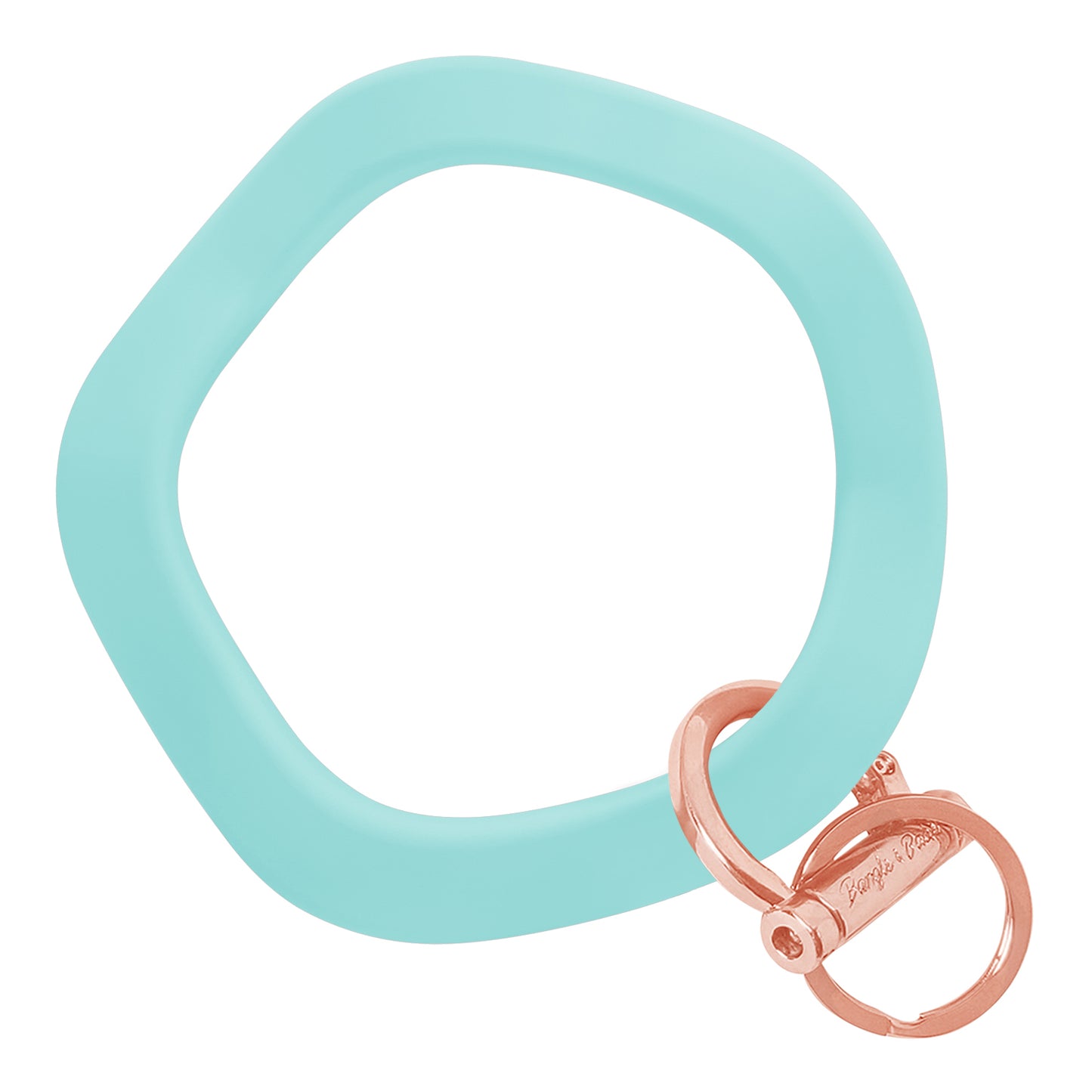 Wavy Bracelet Key Ring