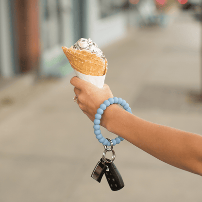 Bubble Bangle Bracelet Key Ring