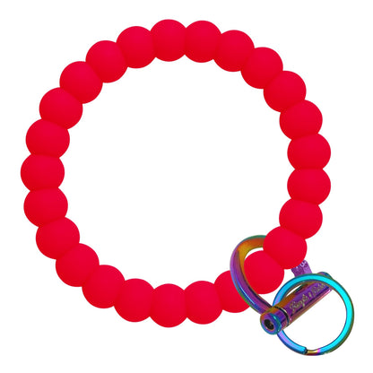 Bubble Bangle Bracelet Key Ring Bubble – Red Rainbow