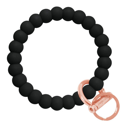 Bubble Bangle Bracelet Key Ring Bubble – Black Rose Gold
