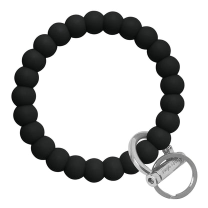 Bubble Bangle Bracelet Key Ring Bubble – Black Silver