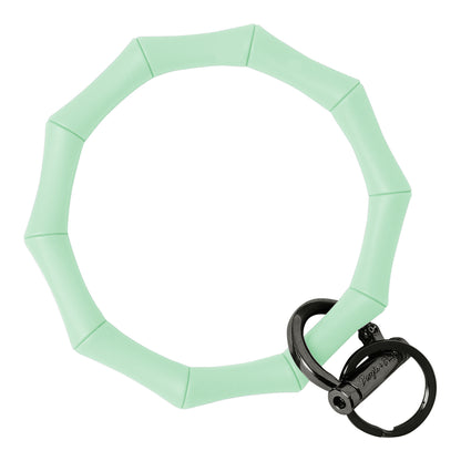 Bamboo Bangle Bracelet Key Ring Bamboo – Army Green Black