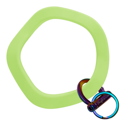 Wavy Bracelet Key Ring Wavy - Green Tea